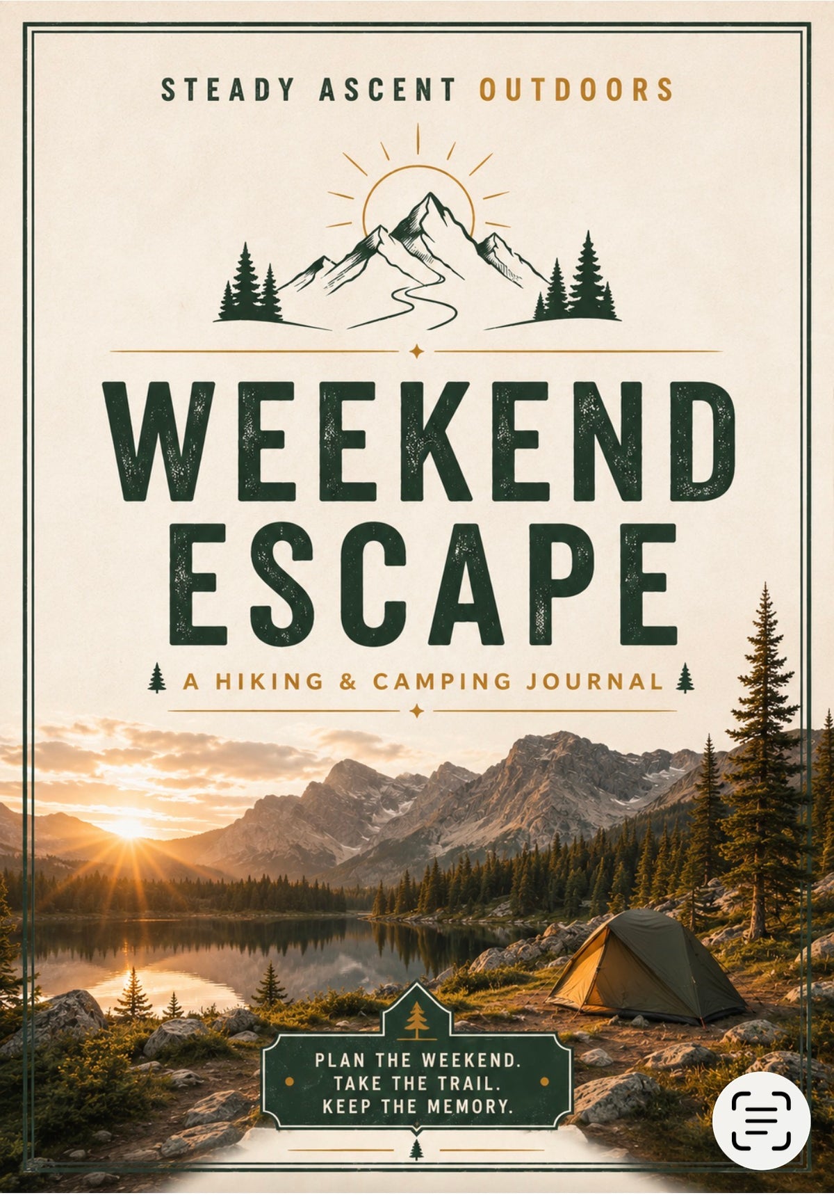 Steady Ascent Weekend Hiking & Camping Journal